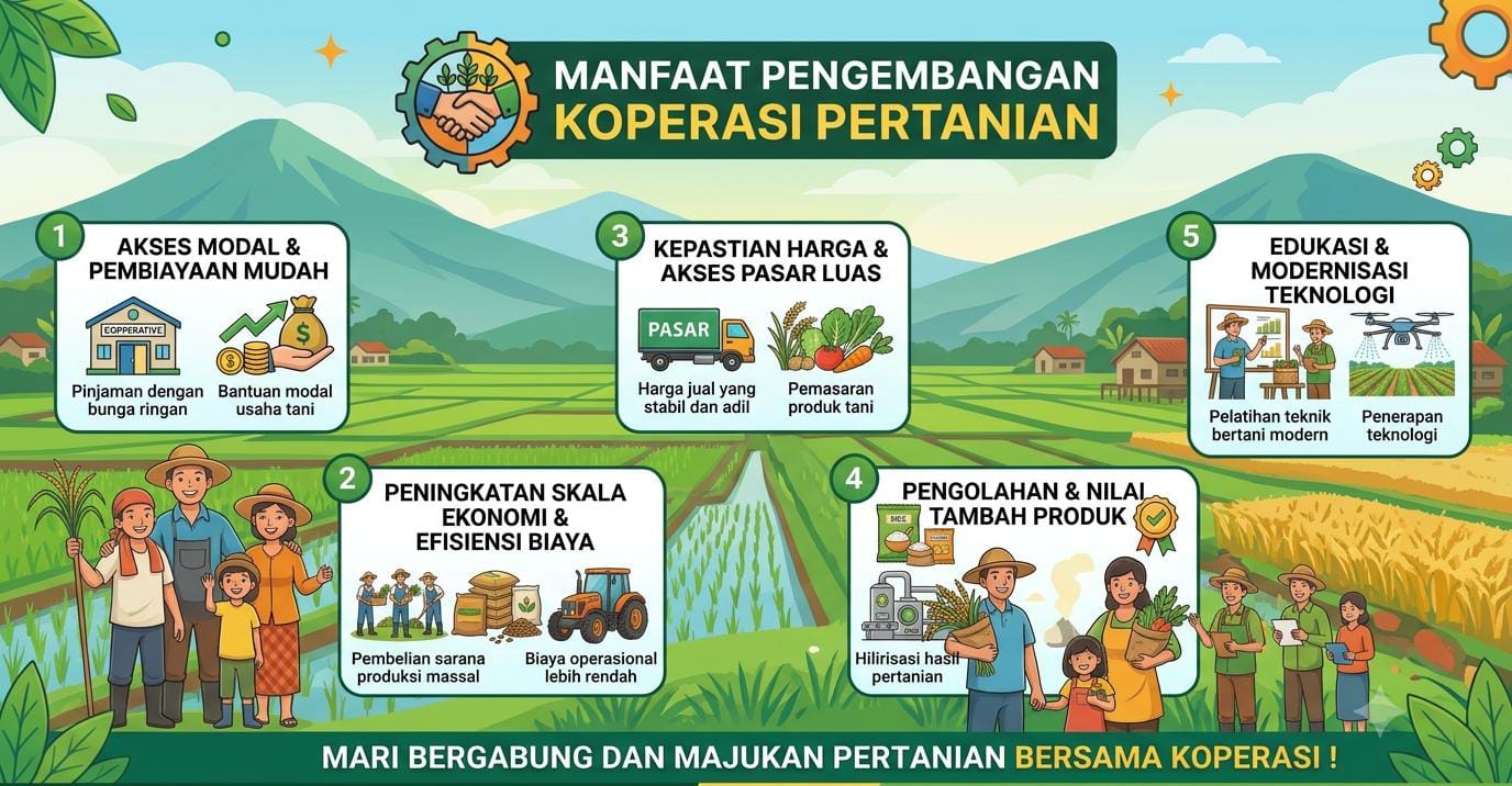 "Manfaat Pengembangan Koperasi Pertanian"